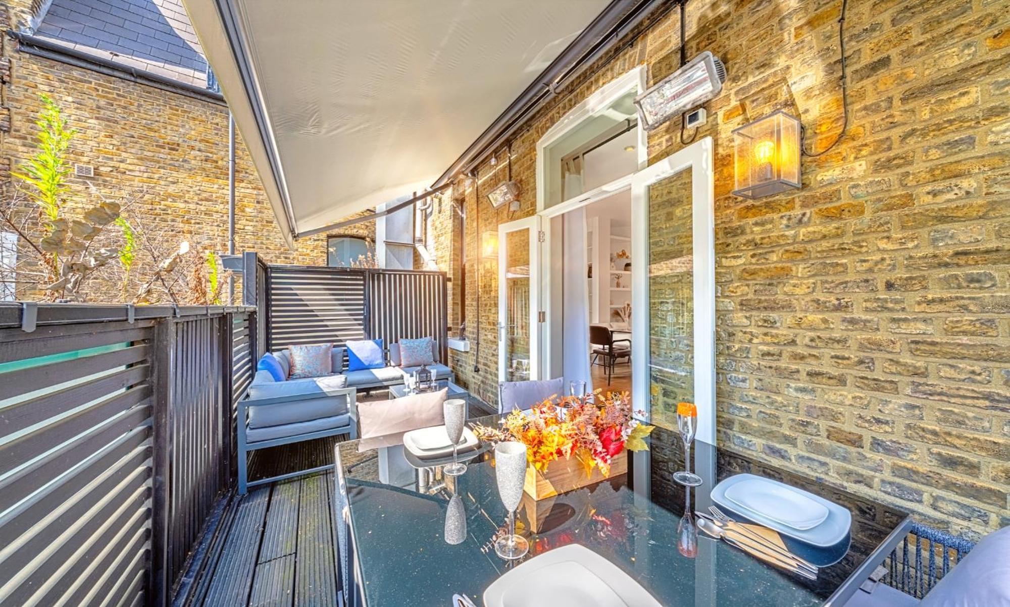 Designer Victorian Flat With Large Terrace Apartment London Exterior photo